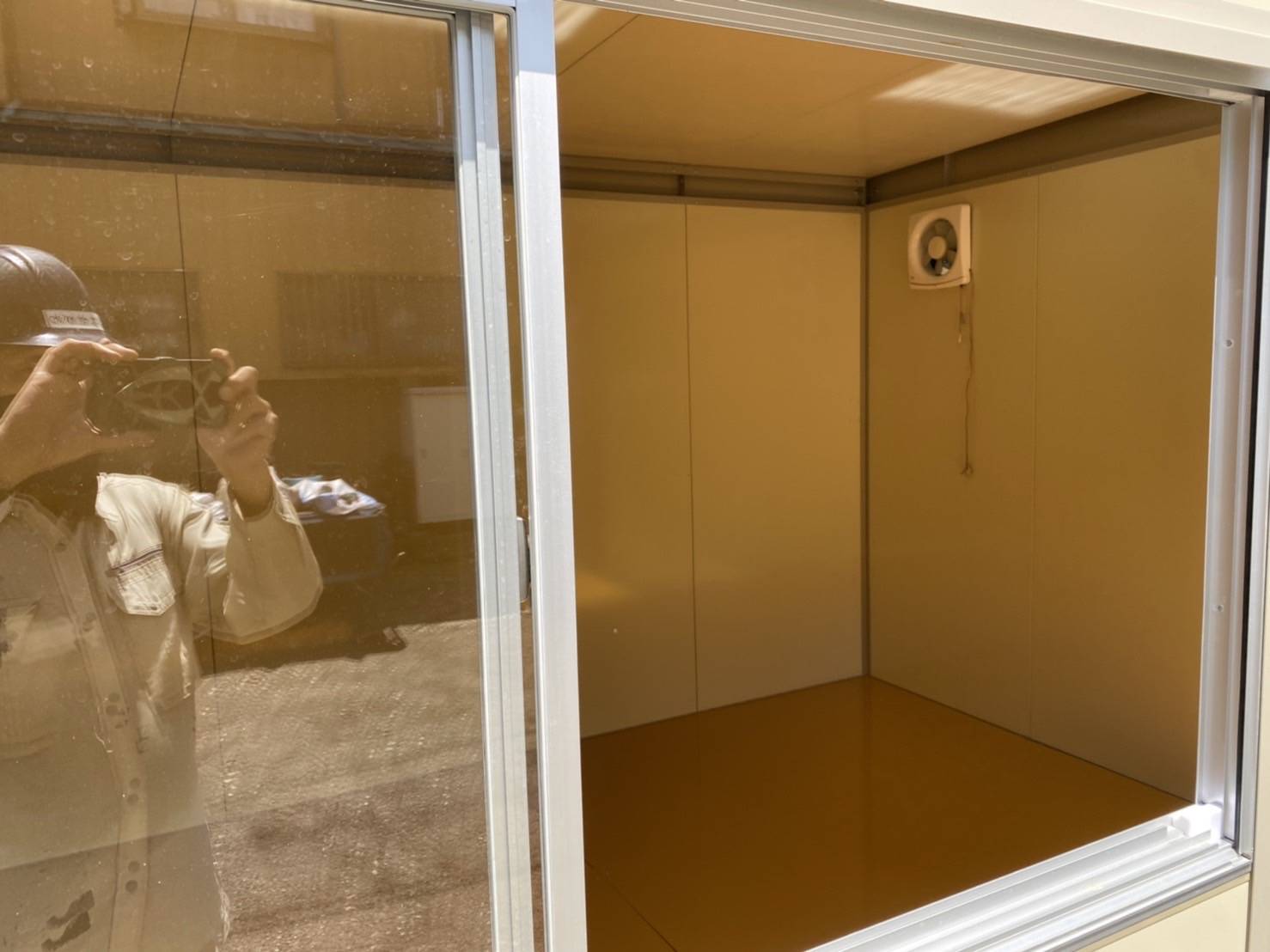 神奈川県厚木市　パネルハウス(プレハブ)　事務所