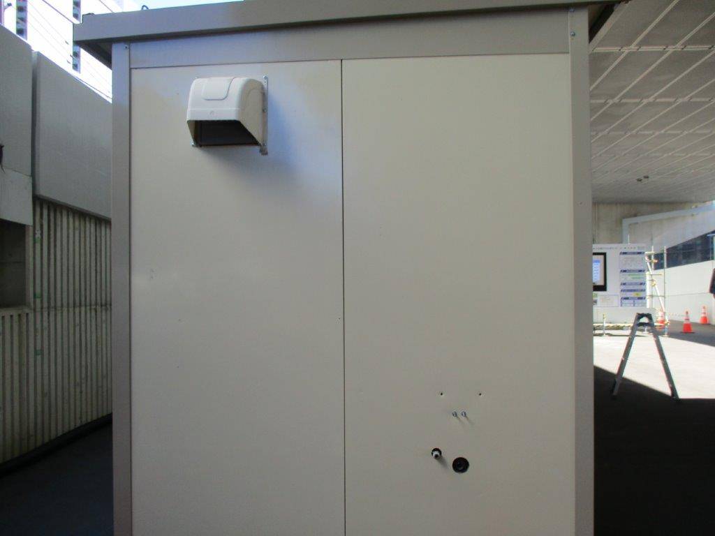 東京都中央区　仮設トイレ(屋外トイレ)