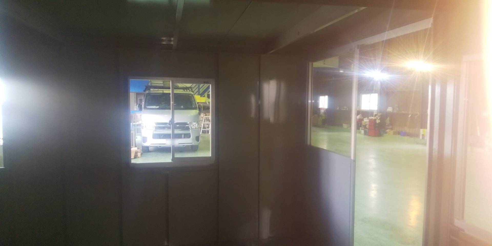 埼玉県新座市　パネルハウス(プレハブ)