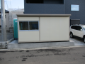 埼玉県入間市　パネルハウス(プレハブ)　会社事務所