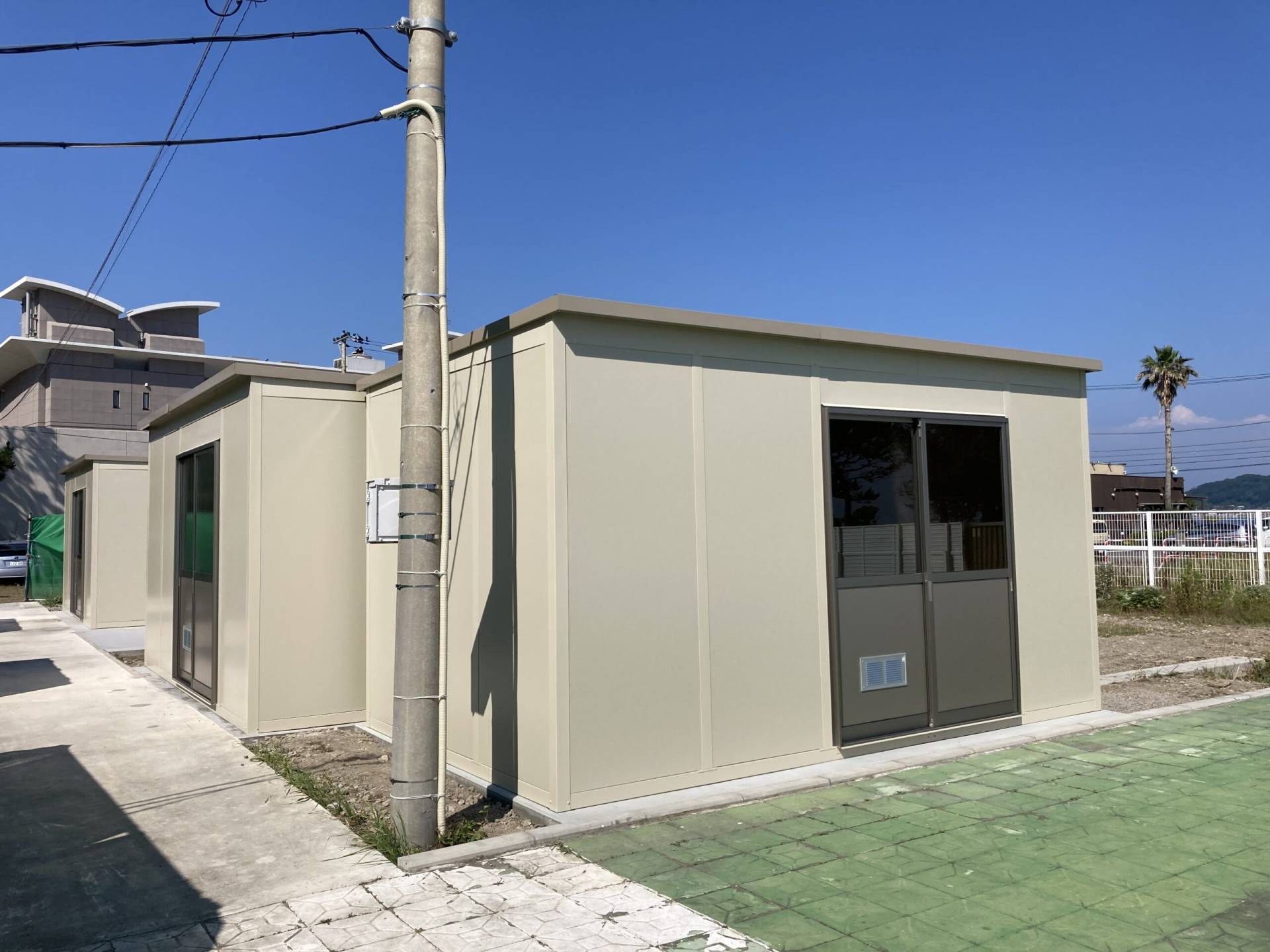 神奈川県鎌倉市　パネルハウス(プレハブ)