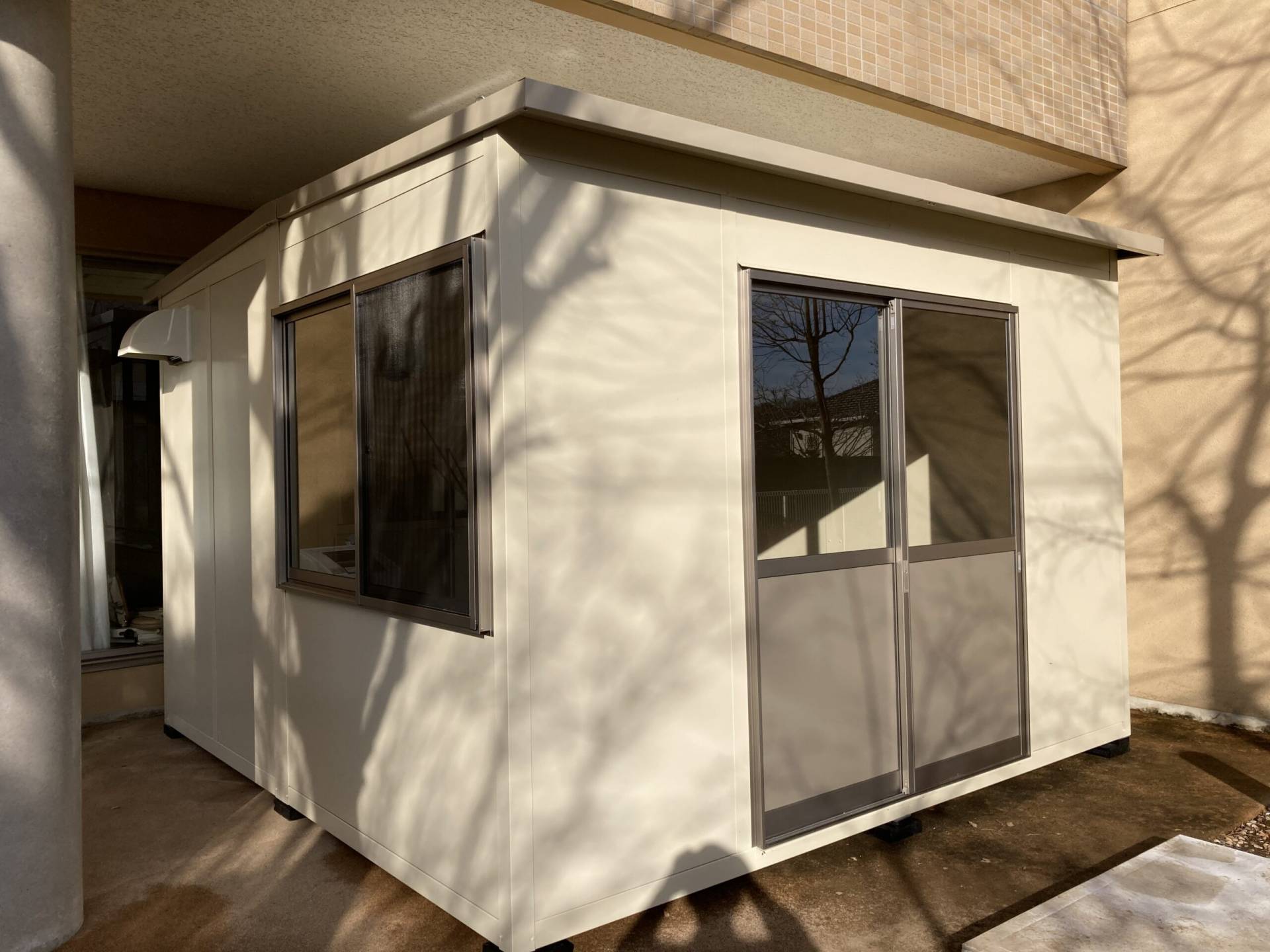 埼玉県上尾市　パネルハウス(プレハブ)