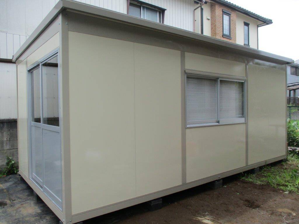 千葉県四街道市　パネルハウス(プレハブ)　自宅離れ