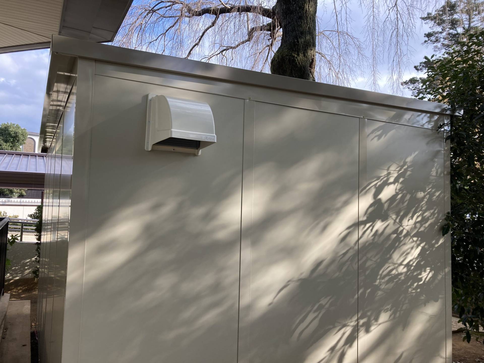 千葉県野田市　パネルハウス(プレハブ)　会社倉庫3