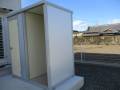 茨城県北茨城市　仮設トイレ　農作業用トイレ
