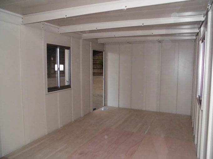 神奈川県横浜市　H社　パネルハウス(プレハブ)