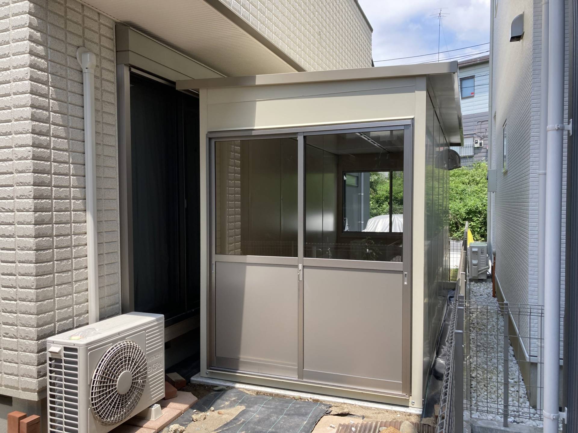 神奈川県大和市　パネルハウス(プレハブ)　自宅離れ