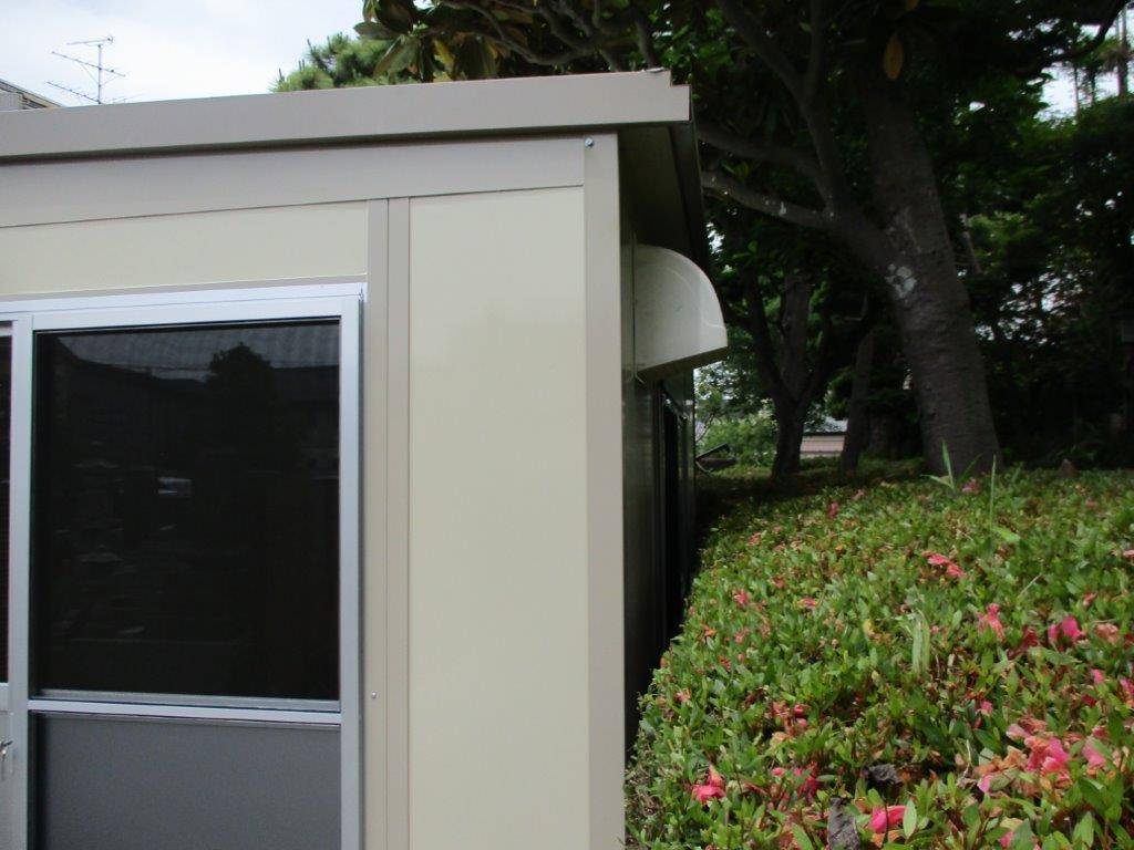 埼玉県三郷市　パネルハウス(プレハブ)　販売事務所