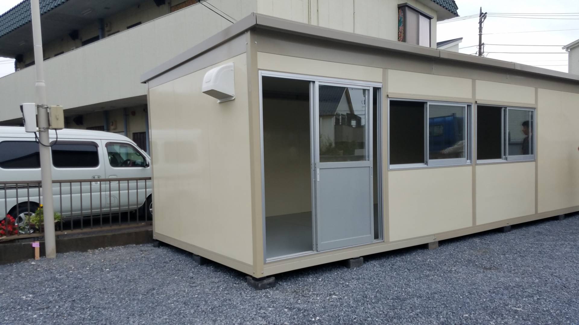 東京都西多摩郡　パネルハウス(プレハブ)