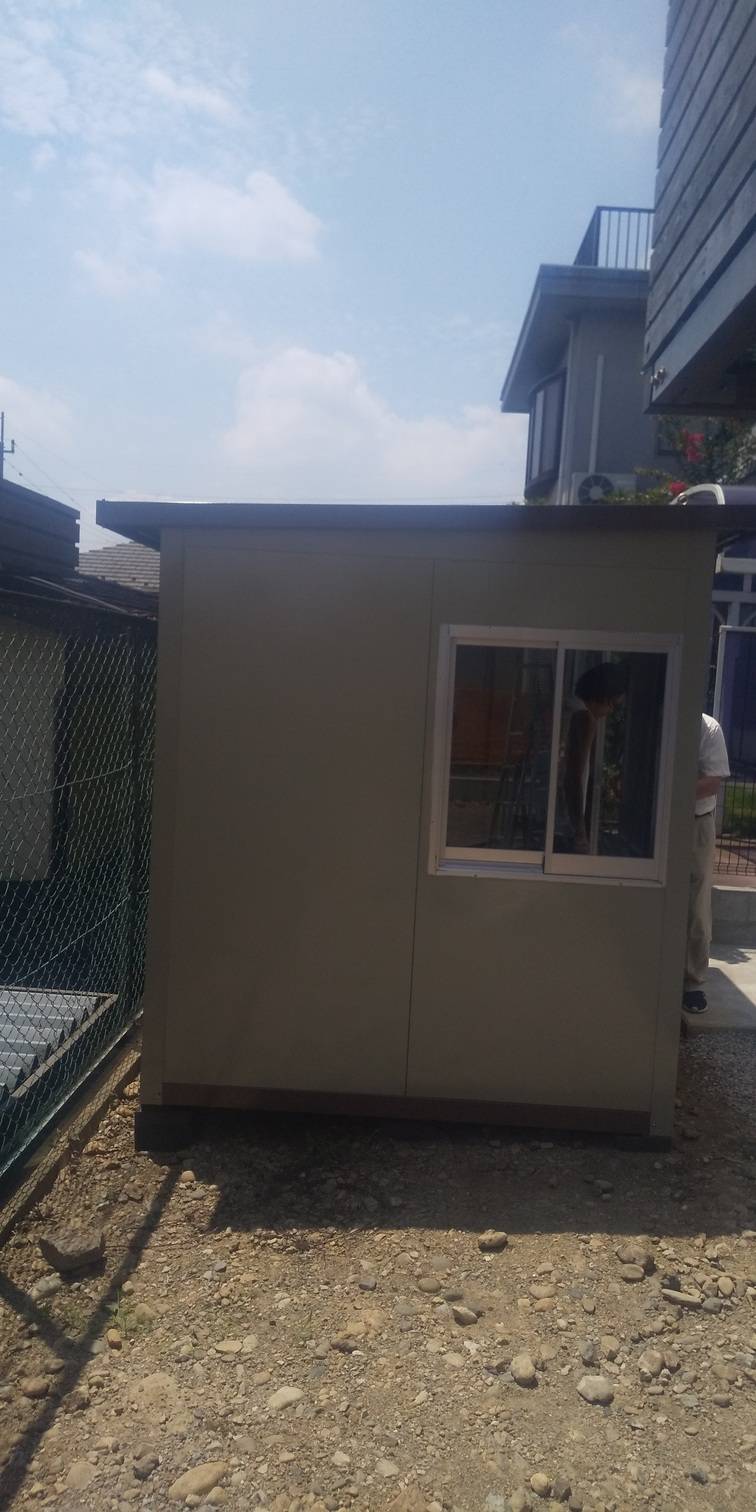埼玉県入間市　パネルハウス(プレハブ)