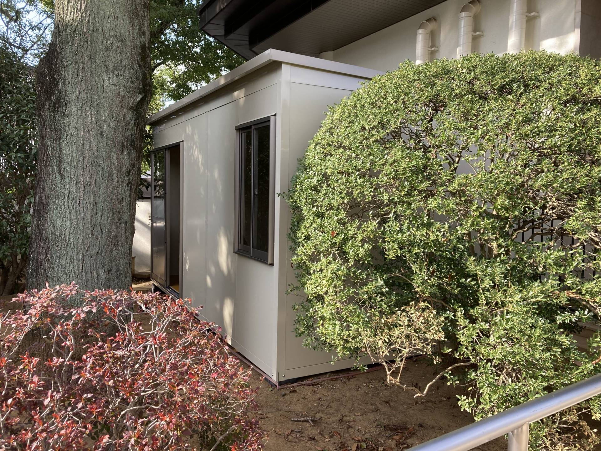 千葉県野田市　パネルハウス(プレハブ)　会社倉庫3