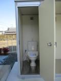 茨城県北茨城市　仮設トイレ　農作業用トイレ