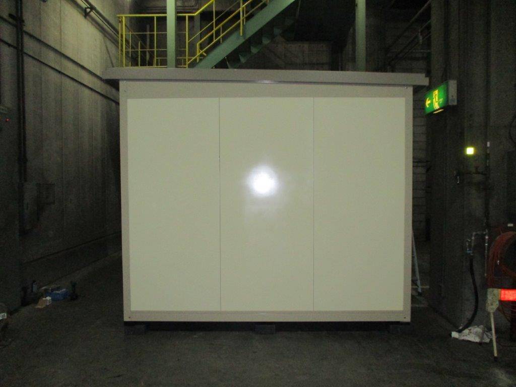 埼玉県八潮市　パネルハウス(プレハブ)　工場休憩室