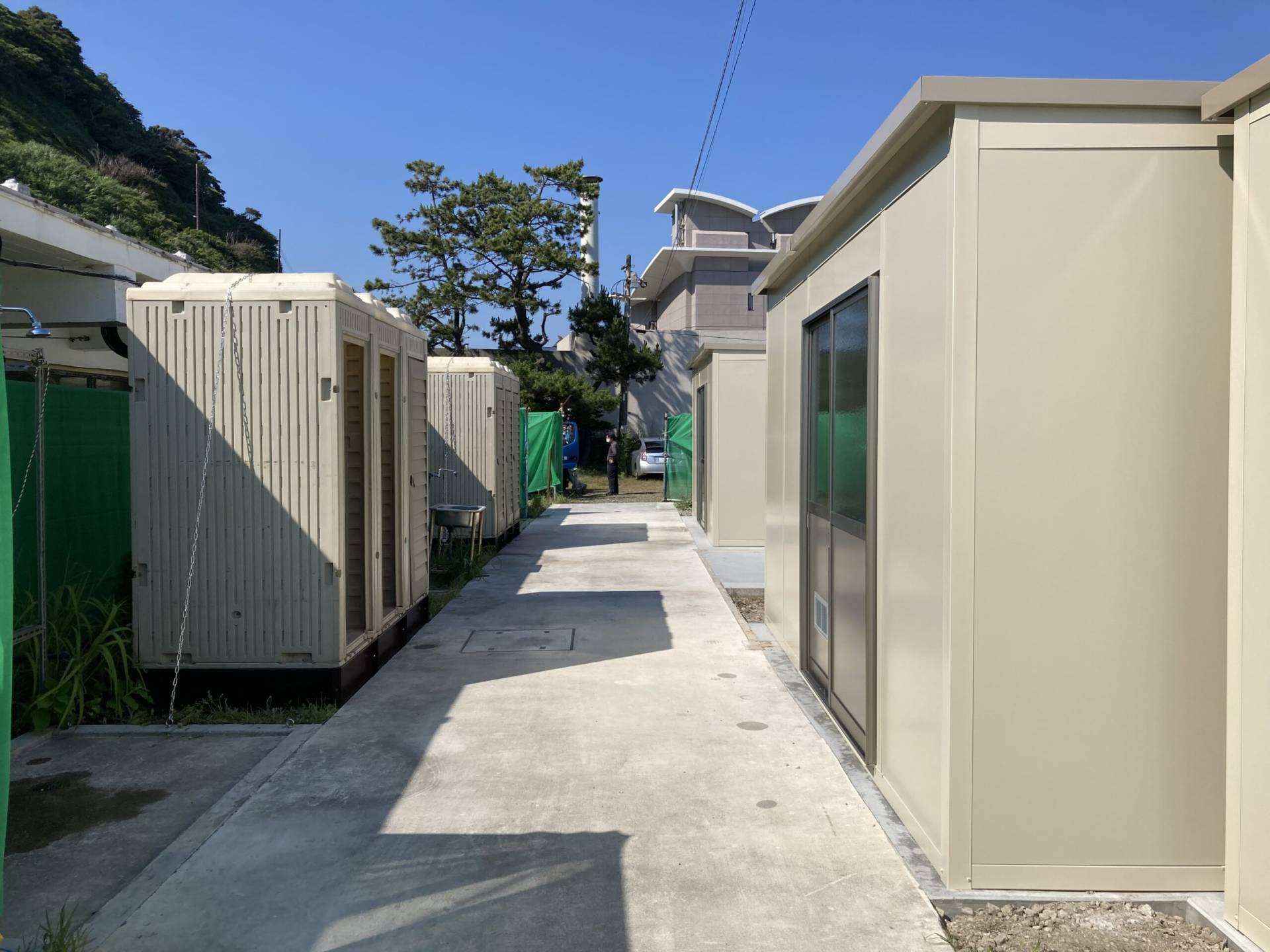 神奈川県鎌倉市　パネルハウス(プレハブ)