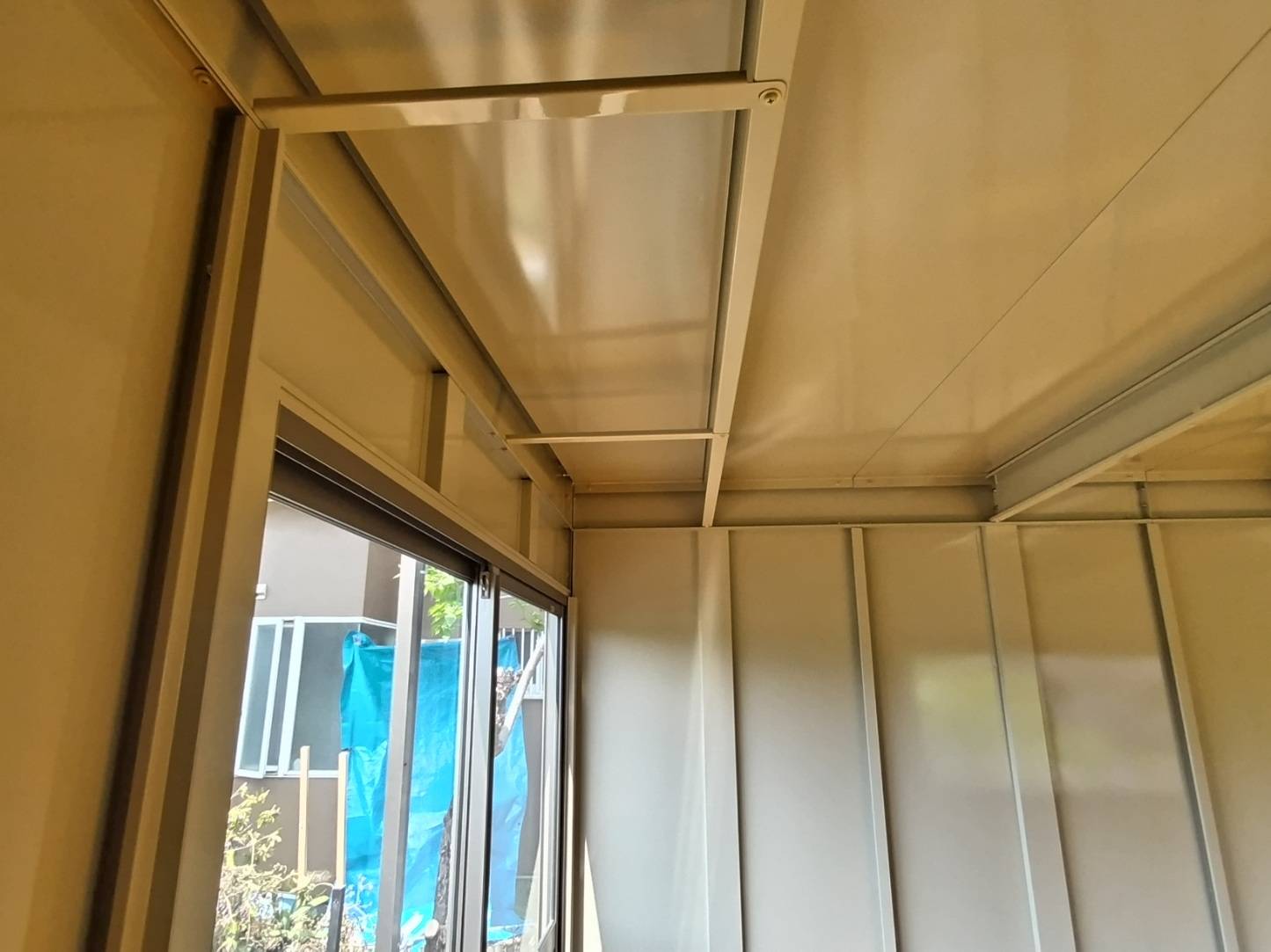 神奈川県相模原市　パネルハウス(プレハブ)　自宅用倉庫