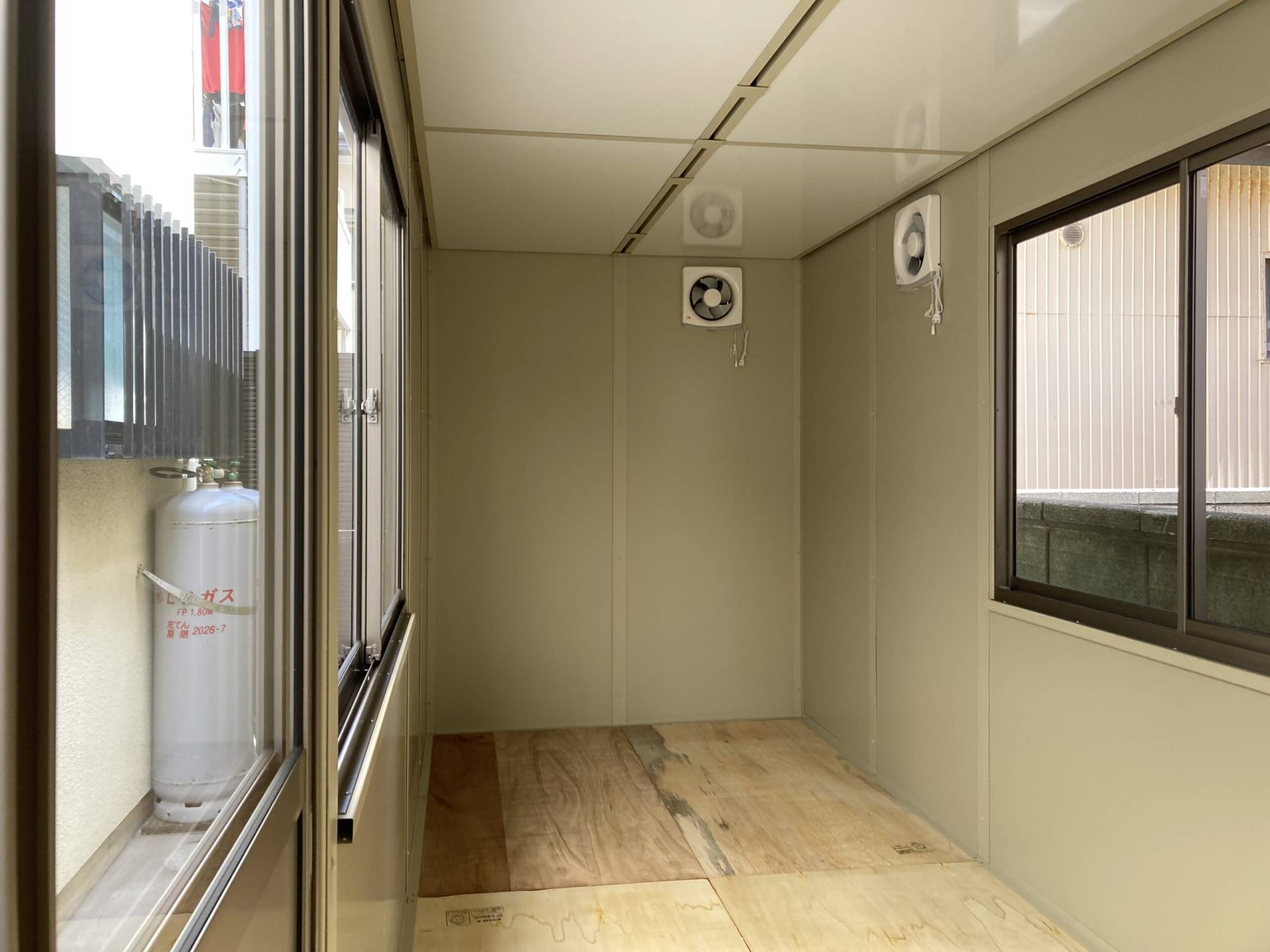 神奈川県横須賀市　パネルハウス(プレハブ)