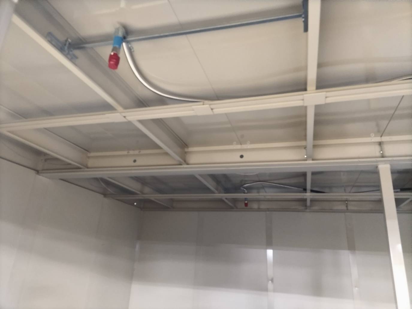 東京都新宿区　パネルハウス(プレハブ)　工事事務所