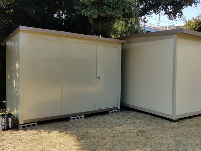 神奈川県横浜市　パネルハウス(プレハブ)