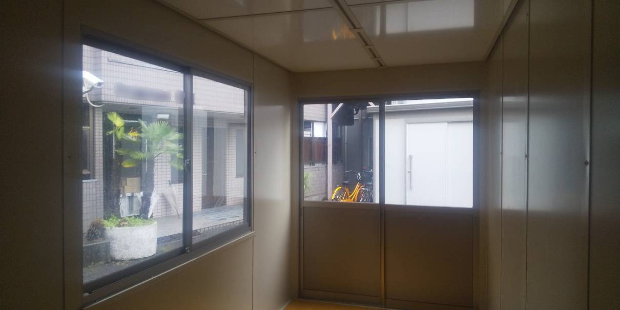 東京都葛飾区　パネルハウス(プレハブ)　事務所・倉庫