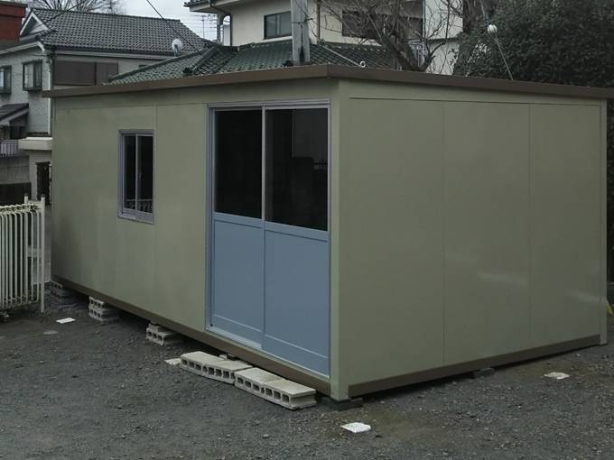 東京都東村山市　パネルハウス(プレハブ)