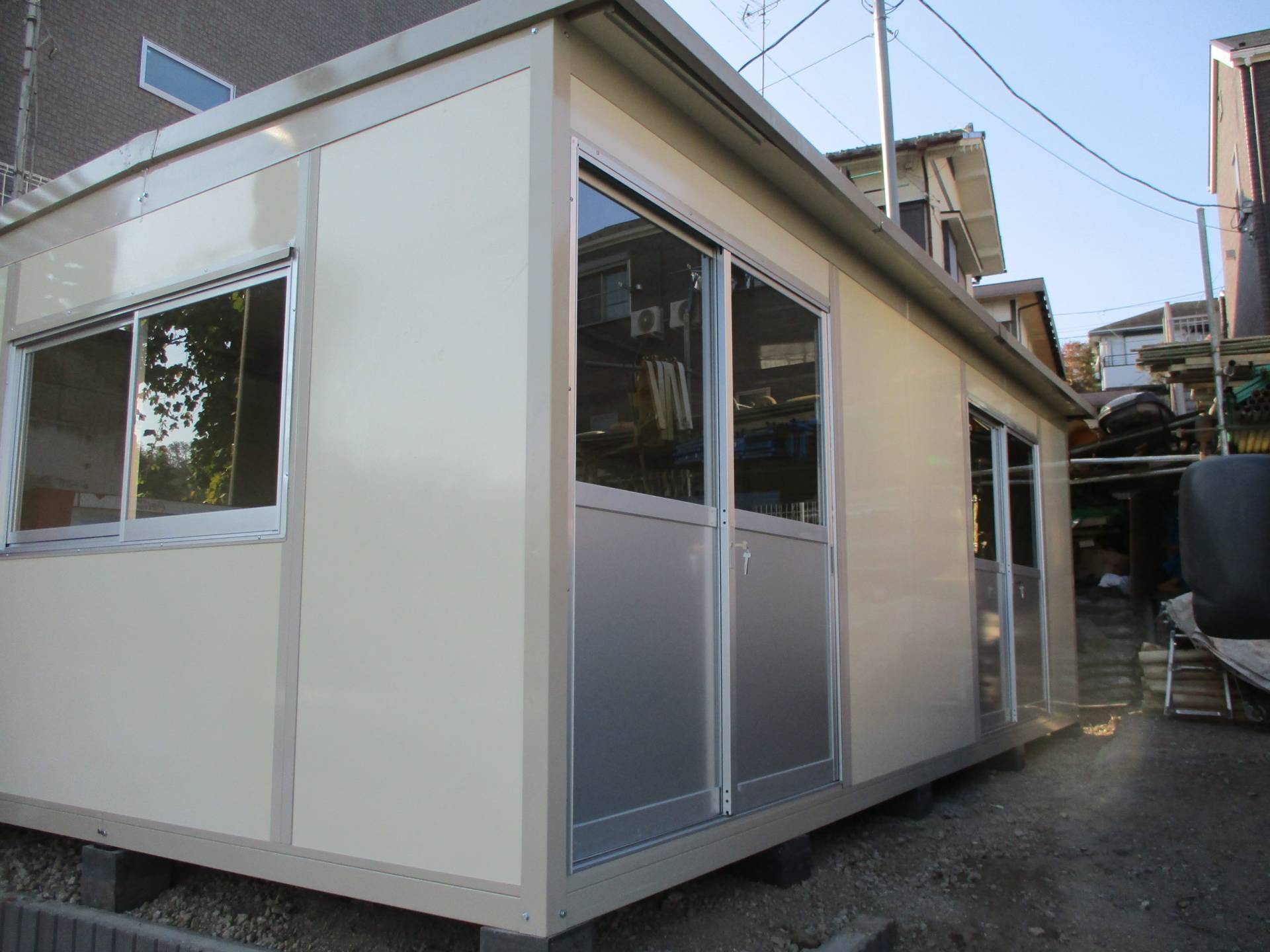 神奈川県横浜市南区　パネルハウス(プレハブ)