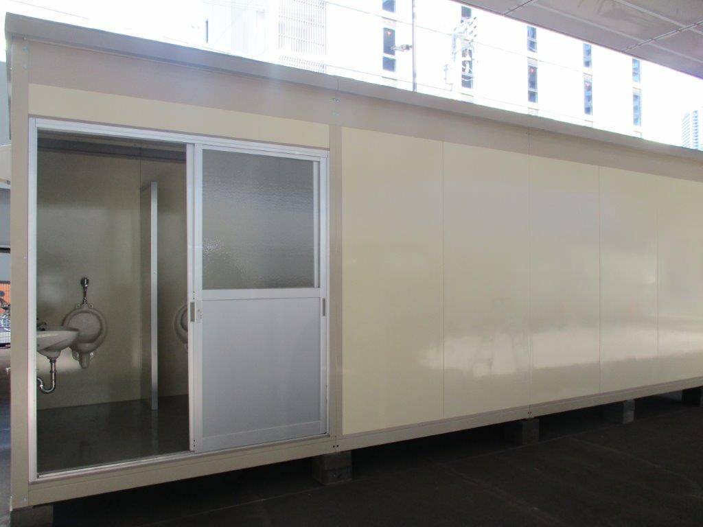 東京都中央区　仮設トイレ(屋外トイレ)