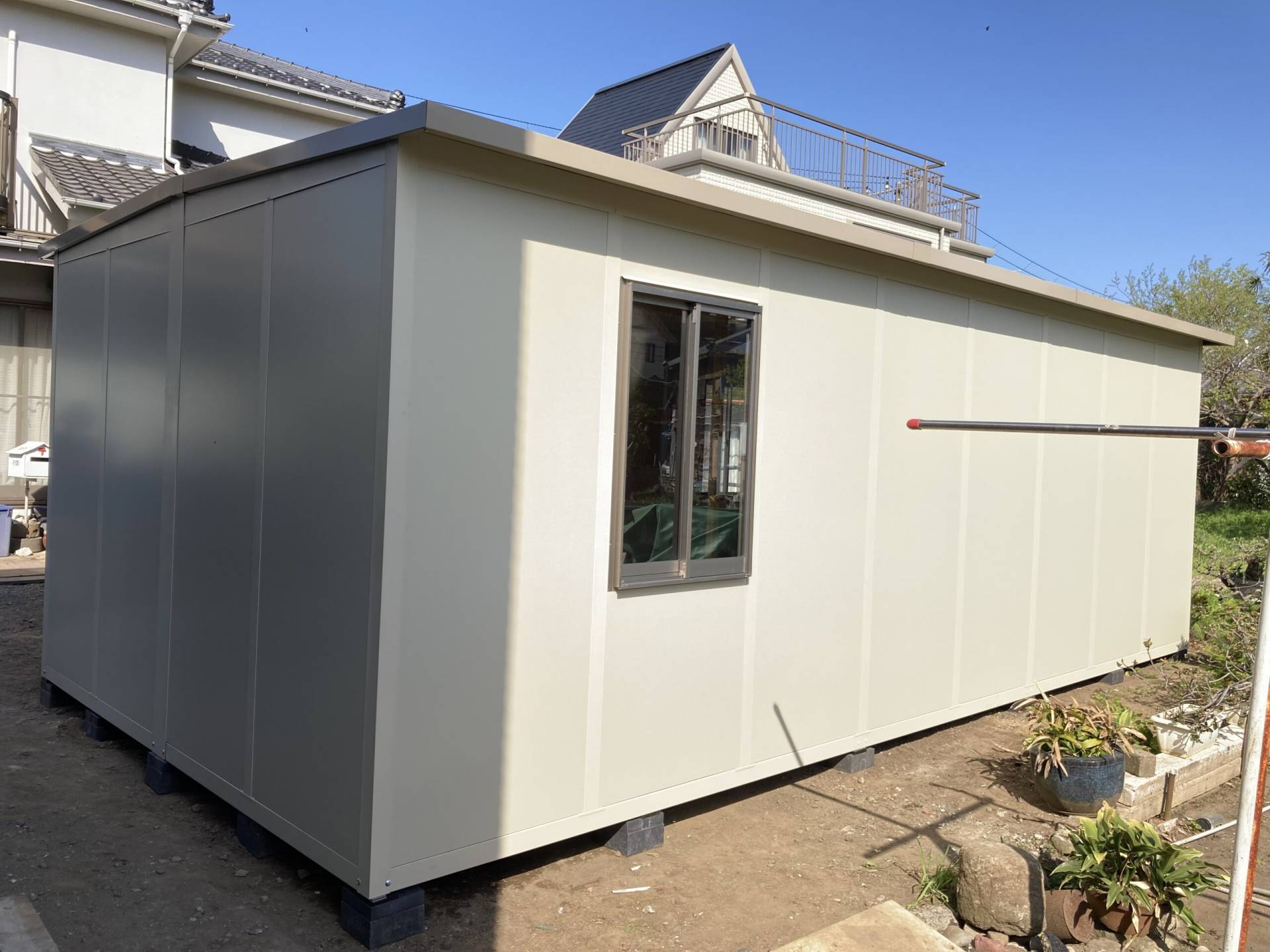 神奈川県横須賀市　パネルハウス(プレハブ)