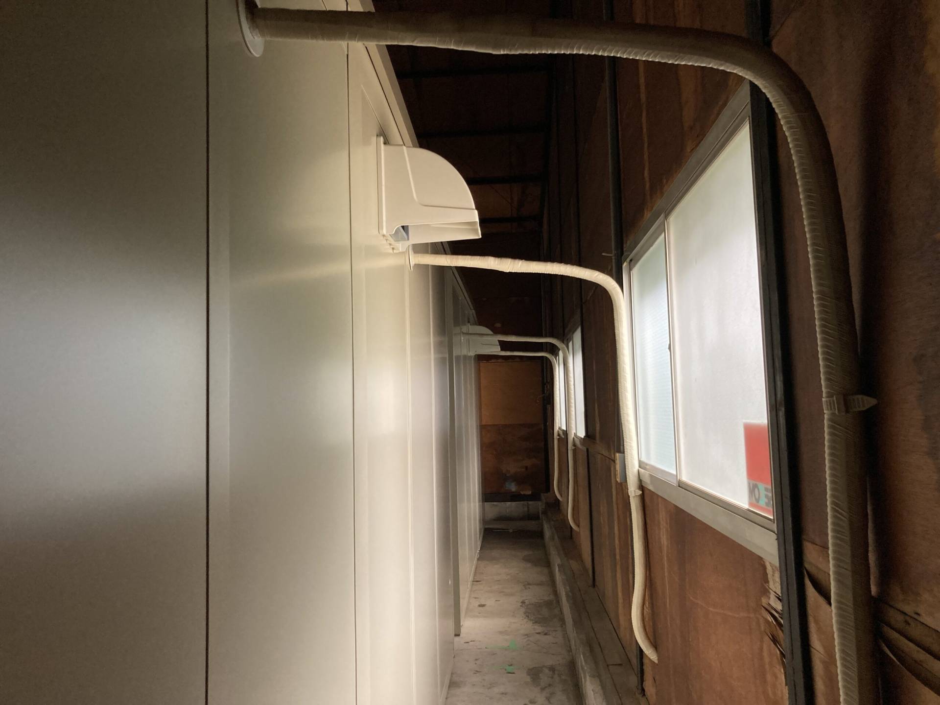 神奈川県大和市　パネルハウス(プレハブ)　会社作業室