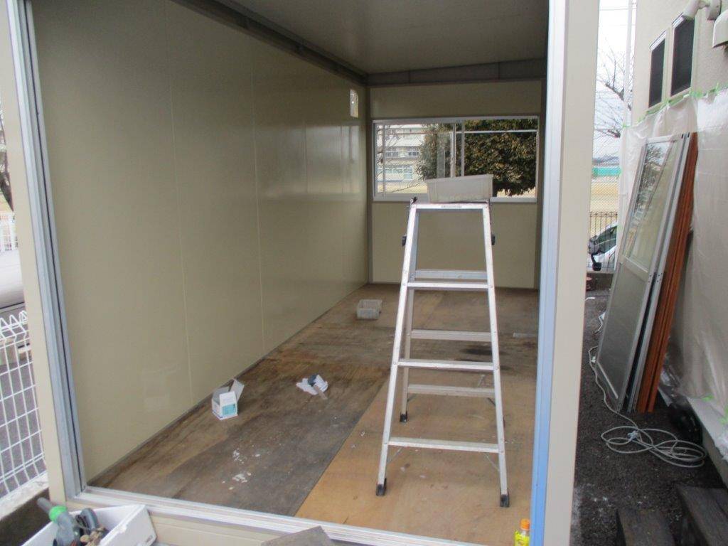 千葉県袖ケ浦市　パネルハウス(プレハブ)