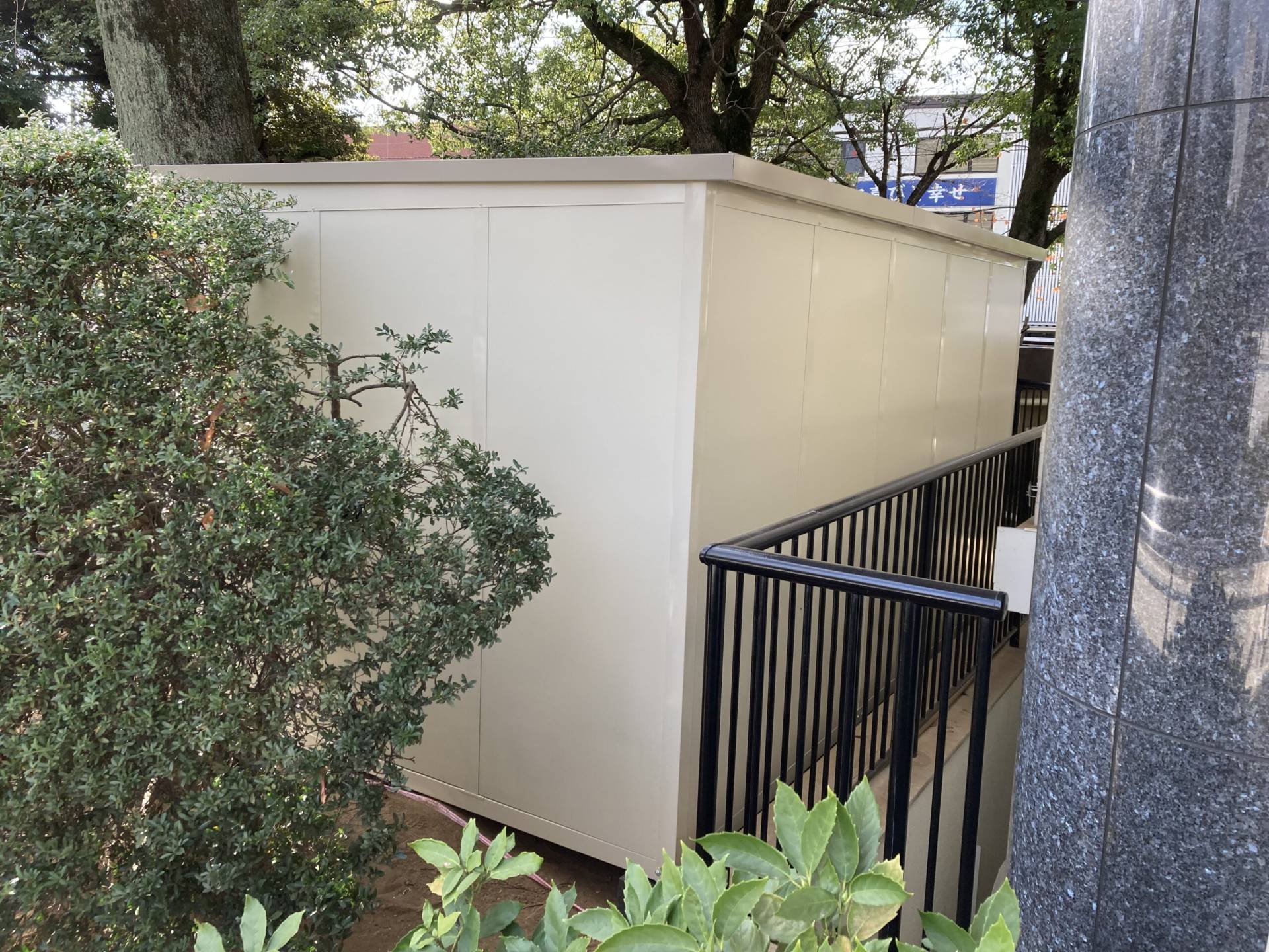 千葉県野田市　パネルハウス(プレハブ)　会社倉庫3