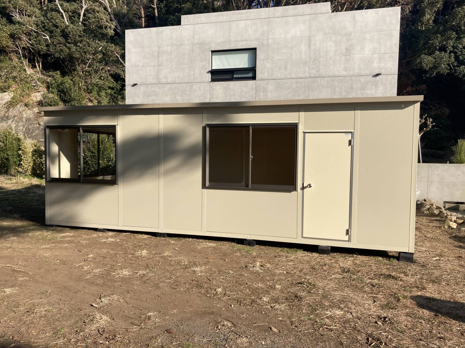 神奈川県三浦市　パネルハウス(プレハブ)