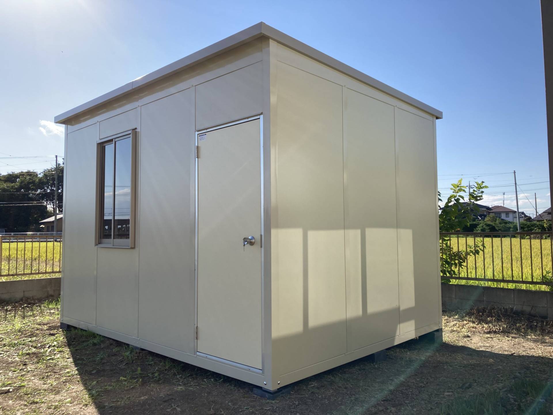 埼玉県鴻巣市　パネルハウス(プレハブ)　自宅離れ