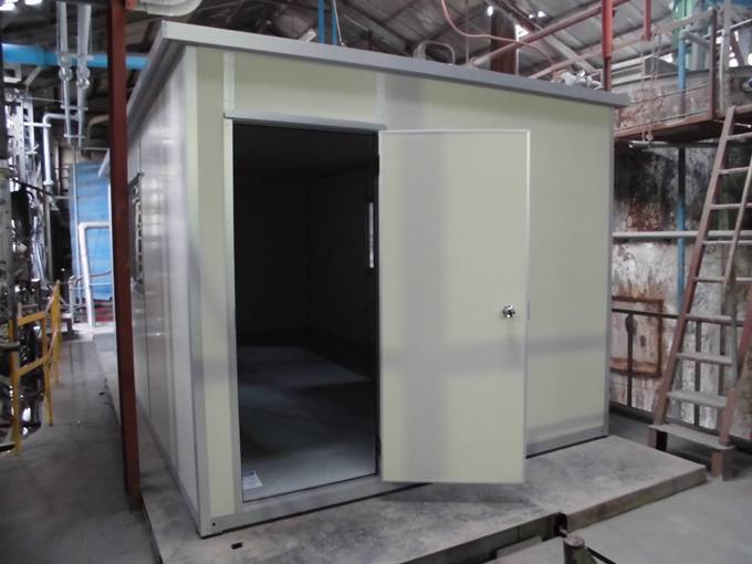 東京都江東区　パネルハウス(プレハブ)