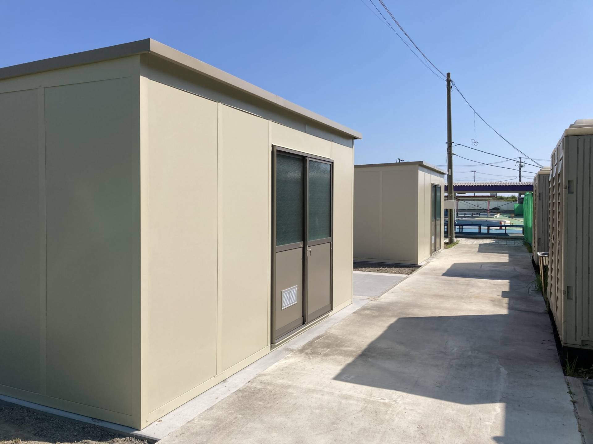 神奈川県鎌倉市　パネルハウス(プレハブ)