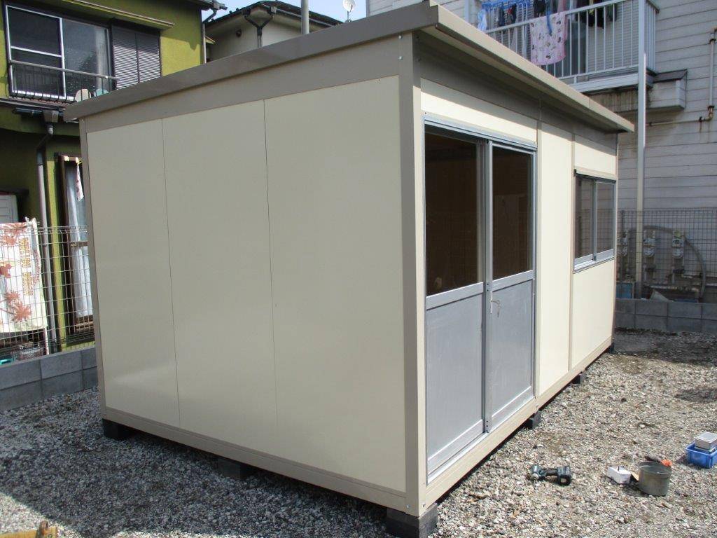 東京都大田区　パネルハウス(プレハブ)