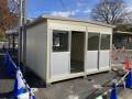 埼玉県さいたま市　パネルハウス(プレハブ)　検温所