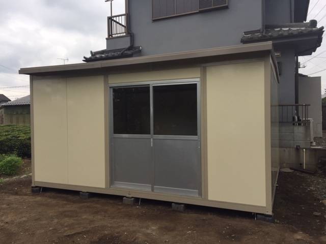 埼玉県飯能市　パネルハウス(プレハブ)