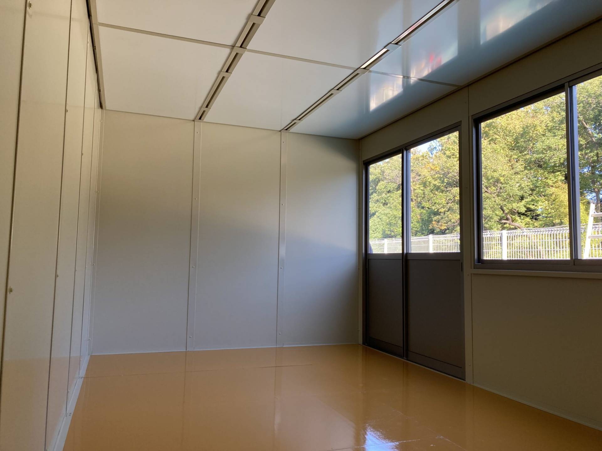 東京都町田市　パネルハウス(プレハブ)　病院倉庫