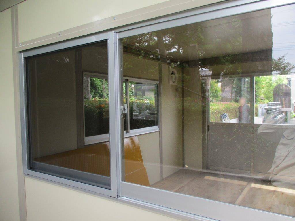 埼玉県三郷市　パネルハウス(プレハブ)　販売事務所