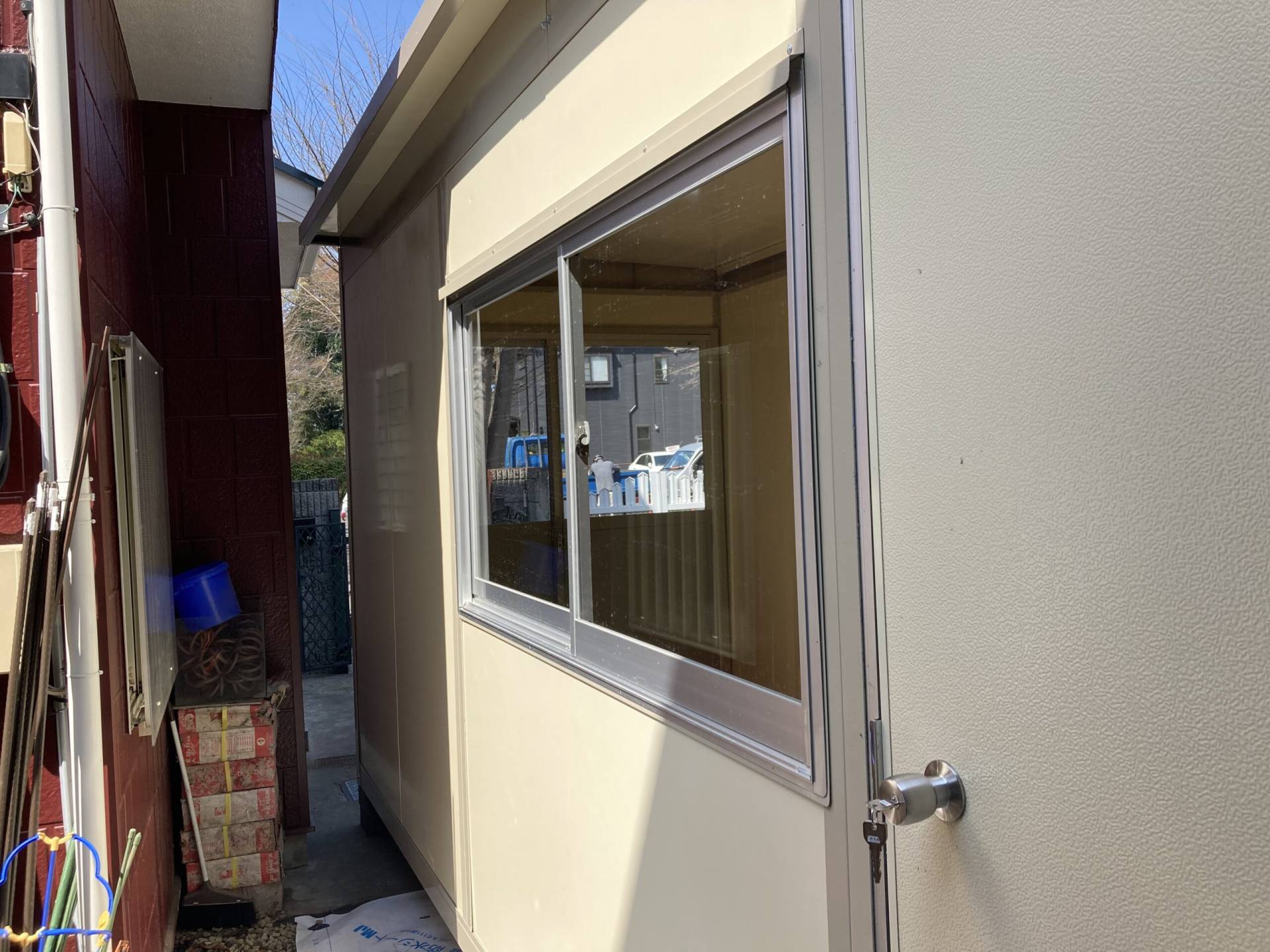 神奈川県相模原市　パネルハウス(プレハブ)　店舗