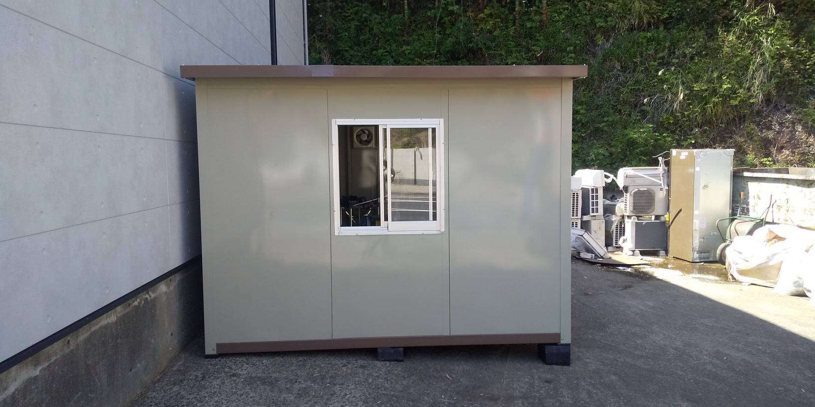 神奈川県横浜市　パネルハウス(プレハブ)