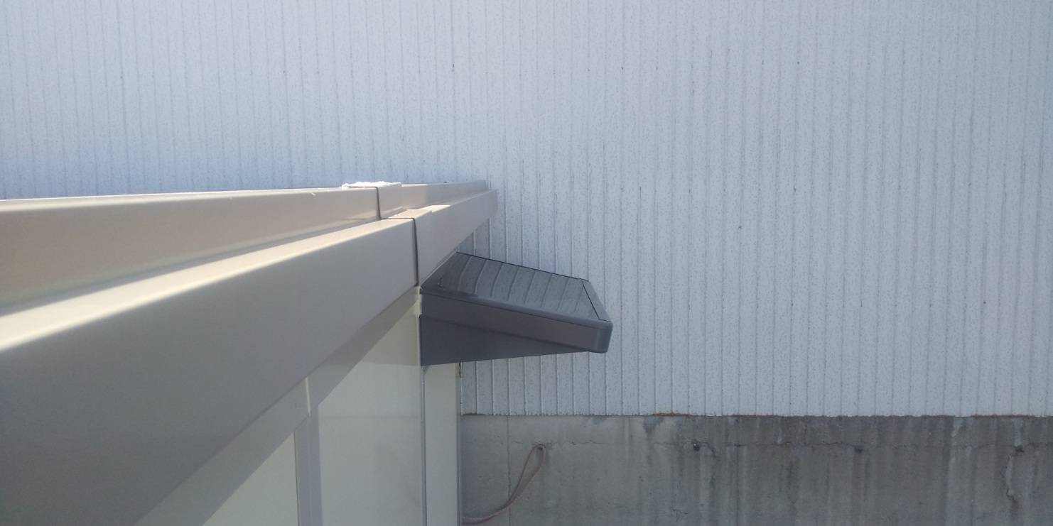 神奈川県茅ヶ崎市　パネルハウス(プレハブ)　休憩所